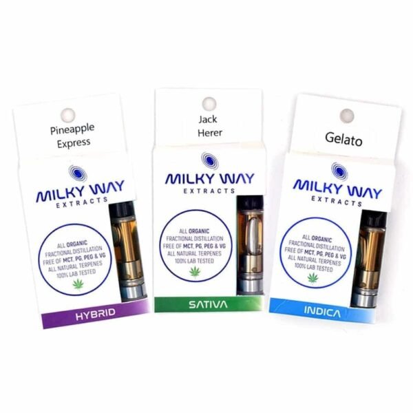 Milky Way Extracts Vape Carts