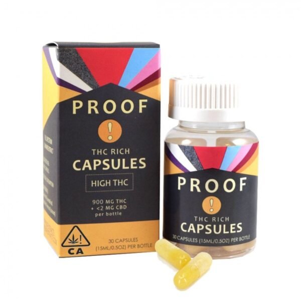 Proof Extracts THC-Rich Capsules