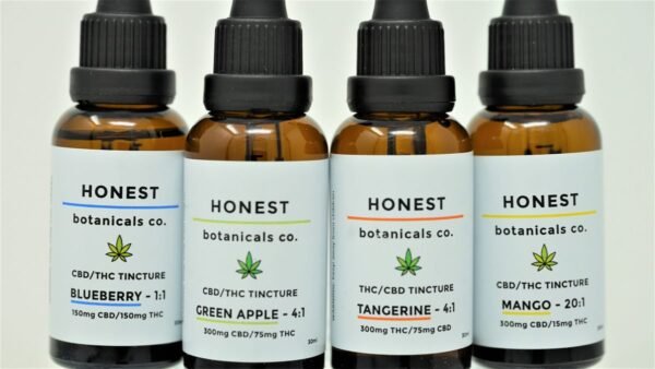 THC/CBD Tincture (4 to 1) Tangerine – Honest Botanicals